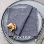 20pcs 32x32cm Cotton Gauze Table Napkins Bohemian Wedding Decor Vintage Western Style Bridal Party Dinner Cloth Accessories - Image 23