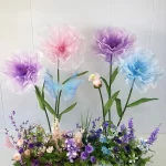 Giant Poppy Artificial Silk Flowers Room Decoration Waterproof Artificial Plants Decoration Home Window Display Garden Decor - Image 6