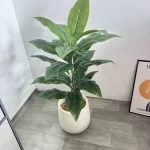 50-180cm Artificial Plants Large Tropical Palm Tree Fake Banana Tree Real Touch Plastic Monstera For Home Garden Party Decor - Image 2