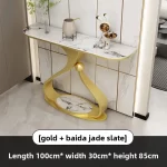 Luxury Unique Console Table Simple Decor Modern Design Corner Table Professional Hallway Console Ingresso Furniture Living Room - Image 21