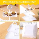 Cake Stand Birthday Cake Stand Display Cupcake Stand Snack Fruit Plate Wedding Party Tray Dessert Table Decorate Kitchen Tools - Image 4