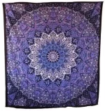 Indian Mandala Wall Hanging Tapestry Psychedelic Bohemian Home Decoration Aesthetic Living Room Background Cloth Beach Yoga Mat - Image 9
