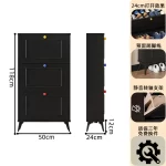 Slim Bedroom Storage Shoe Rack Display Hotel Room Farmhouse Shoe Cabinet Small Office Rangement Chaussures Home Furniture - Image 56