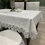 Tablecloth Rectangle Luxury Embroidery Lace Round Table Cover Flower Elegant Table JuppeTable Dining Cloth Table Flag Towels - Image 17
