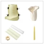 Maria Nuvem x Boowan Nicole Copo de Luz Candle Holder Silicone Molds DIY Concrete Jesmonite Gypsum Making Mould Home Ornament - Image 9