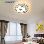 Children Modern Football Ceiling Lights LED Lamp for Boy's Bedroom Kids Study Living Dining Room Art Home Decoration Chandelier - Image 4