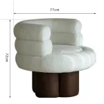 Modern Single Living Room Sofas 1 Person Lazy Luxury Corner Sofas Cheap Nordic Bedroom Sofa Balcony Portable Home Furniture - Image 7