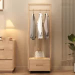 Wooden Wardrobes Coat Racks Minimalist Luxury Storage Standing Coat Racks Indoor Hanging Bag Hanger Perchero Trendy Furniture - Image 3