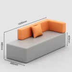 Creative Modern Sofas For Living Room Minimalist Sofa Space Saving Premium Aesthetic Wohnzimmersofas Living Room Furniture - Image 8