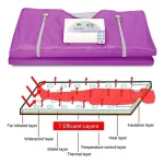Home Sauna Blanket Professional  Therapy Home Sauna Portable Oxford Sauna Blanket - Image 5