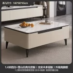 Simple Living Room Coffee Table Decoration Modern Industrial Storage Wood Side Table Simple Aesthetic Meubles Salon Furniture - Image 7