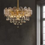 Living Room Luxury Crystal Chandelier Home Decor Items Lustre Modern Ceiling Chandeliers Lights Led Ceiling Light Chandelier - Image 3