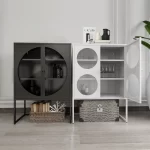 Storage Trendy Living Room Cabinets Small Simple Industrial Design Living Room Cabinets Round Square Woonkamer Kasten Furniture - Image 6