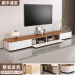 Universal Trendy Tv Stands Interior Modern Aesthetic Creative Lounge European Tv Table Cheap Archivadores Living Room Decoration - Image 40