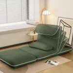 Household Goods Fabric Single Sofa, Sweet Potato Sofa Bed, Small-sized Living Room Folding Dual-use Tatami, Tofu Block Lazy Sofa - Image 3