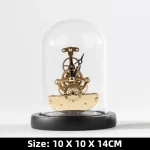 Luxury Mechanic Metal Desk Clock Living Room Table Clock Work Office Aesthetic Clocks Nordic Interior Decoration Accessories - Image 7