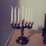 Tree of Flower 7 Branch Candle Holder for Hanukkah Menorah Candelabrum Candlestick Stand for Christmas Party Wedding Celebration - Image 6