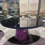 Italian Trendy Coffee Tables Round Classic Luxury Modern Design Coffee Tables Premium Aesthetic Table Basse Furniture For Home - Image 7