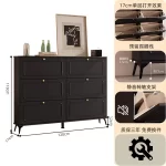 Slim Bedroom Storage Shoe Rack Display Hotel Room Farmhouse Shoe Cabinet Small Office Rangement Chaussures Home Furniture - Image 25