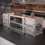 Industrial Storage Tv Stand Unique Eclectic Modern Luxury Tv Stand Aesthetic Trendy Mueble Para Televisor Room Furniture - Image 6