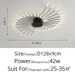 Minimalist Designer LED Ceiling Lamps Suspension Ceiling Lights for Living Room Bedroom Home Decor Indoor Lighting Decoration - Image 24