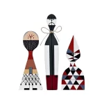 Home Decor Living Room Kawaii Accessory Sculptures & Figurines Character Shapes Adorable Wood Handcrafted Europe Household Items - Image 7