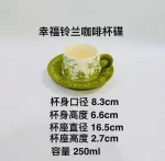 Party Green Dinner Set Plates Luxury Modern Elegant Designer Plates Dinner Sets Ceramic Round Aparelho De Jantar Kitchen Dishes - Image 9