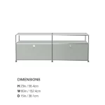 Tv Stand Storage Cabinets Corner Cabinet Metal Storage Display Cabinet Living Room Cabinets Furniture - Image 9