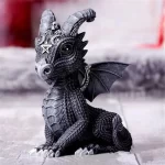 Mythology Creature Figurines Cerberus Unicorn Dragon Griffin Ouroboros Resin Mini Statues Home Decor Gift for Desk Room - Image 4