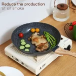 US Shipping Ceramic Cookware Sets Non Stick 15 PCS Pots and Pans Set Kitchenware - Image 5