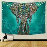 Indian Mandala Wall Hanging Tapestry Psychedelic Bohemian Home Decoration Aesthetic Living Room Background Cloth Beach Yoga Mat - Image 8