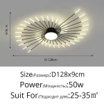 Minimalist Designer LED Ceiling Lamps Suspension Ceiling Lights for Living Room Bedroom Home Decor Indoor Lighting Decoration - Image 12