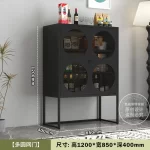 Storage Trendy Living Room Cabinets Small Simple Industrial Design Living Room Cabinets Round Square Woonkamer Kasten Furniture - Image 19