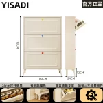 Slim Bedroom Storage Shoe Rack Display Hotel Room Farmhouse Shoe Cabinet Small Office Rangement Chaussures Home Furniture - Image 16