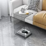Unique Books Coffee Tables Luxury Nordic Bedroom Transform Aesthetic Side Modern Acrylic Service Mesa Auxiliar Patio Furniture - Image 13