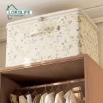 Foldable Storage Box Large Capacity Clothes Blanket Storage Bags Storage Containers for Organizer Bedroom Closet Cloth Dustproof