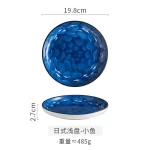 Japanese Ceramic Plate Household Turnip Plate Deep Plates Shallow Plate Turnip Dish Restaurant Hotel Creative Tableware Cooking - Image 6