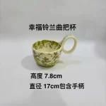 Party Green Dinner Set Plates Luxury Modern Elegant Designer Plates Dinner Sets Ceramic Round Aparelho De Jantar Kitchen Dishes - Image 12