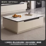 Simple Living Room Coffee Table Decoration Modern Industrial Storage Wood Side Table Simple Aesthetic Meubles Salon Furniture - Image 9