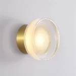 Nordic Led Acrylic Wall Sconce Light for Living Room Aisel Corridor Bedroom Lamp Bathroom Home Decoration Indoor Lighting Round - Image 7