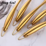 1-7PCS Silicone Head Kitchenware Stainless Steel Handle Soup Ladle Colander Cooking Set Turner Serving Spoon Kitchen Tool - Image 5