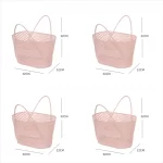 Swimming Bathing Handle Basket Student Bathing Basket Toilet Storage Hoppet Large Capacity Bathroom Storage Baskets Bath Basket - Image 14