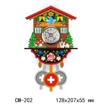 Wooden Hanging Wall Clock Bird Alarm Clock Cuckoo Clocks For Home Decoration Quartz Watch Decorative Home Decor - Image 12