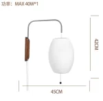 Nelson bubble floor lamp wabi sabi white ufo Silk lamp Danish designer Living Room Sofa Side Bedroom Bedside Standing Led Lamp - Image 11