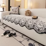 Special-shaped Sofa Cover Cushion for All Seasons Universal 2025 New Straight Row One-piece Combination Sofa Cover Cloth - Image 8