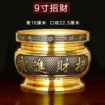 Metal incense burner Buddha tool Backflow fragrance Censer Buddhist Hall pray church  tea light burner the god of wealth - Image 17