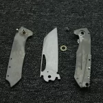 LEMIFSHE New Neutralizer  Titanium Handle Ceramic Bearing Pocket EDC Tool Kitchenware Hunt Camping 154CM Outdoor Folding Knife - Image 6