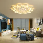 Modern Crystal Chandelier Ceiling Chandeliers For Living Room Lamp Bedroom Kitchen Lustre Indoor Lighting LED Fixtures Lights - Image 2