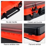 High-capacity Thickening Double Layer Fishing Tackle Box Lure Plastic Storage Organizer Hook Tool Case Sea Accessories Boxes - Image 5