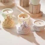 Plaster Planter Pot Silicone Mold Candle Holder Mold With Lid Concrete Candle Jar Vessel Container Mold DIY Home Decoration - Image 4